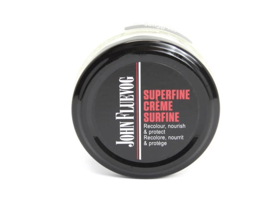 Fluevog Shoes JF Cream Leather Conditioner for Dark Brown Leather Care & Restoration