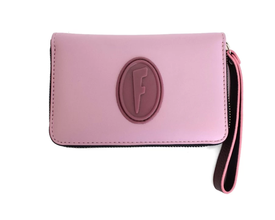 Fluevog Shoes Lulu Lavender Leather Wristlet Wallet for Women