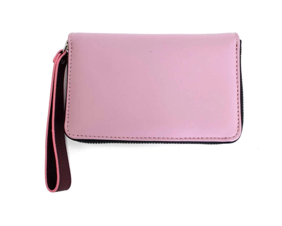 Fluevog Shoes Lulu Lavender Leather Wristlet Wallet for Women