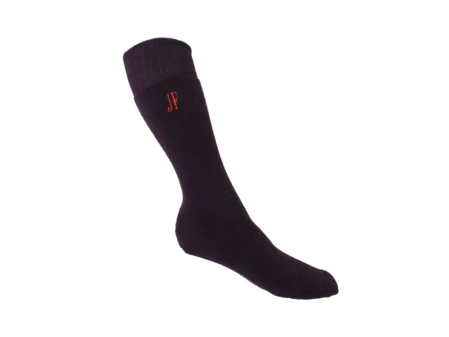 Fluevog Shoes Oizo Vog Soft Terry Socks for Men & Women - Comfortable Purple Socks