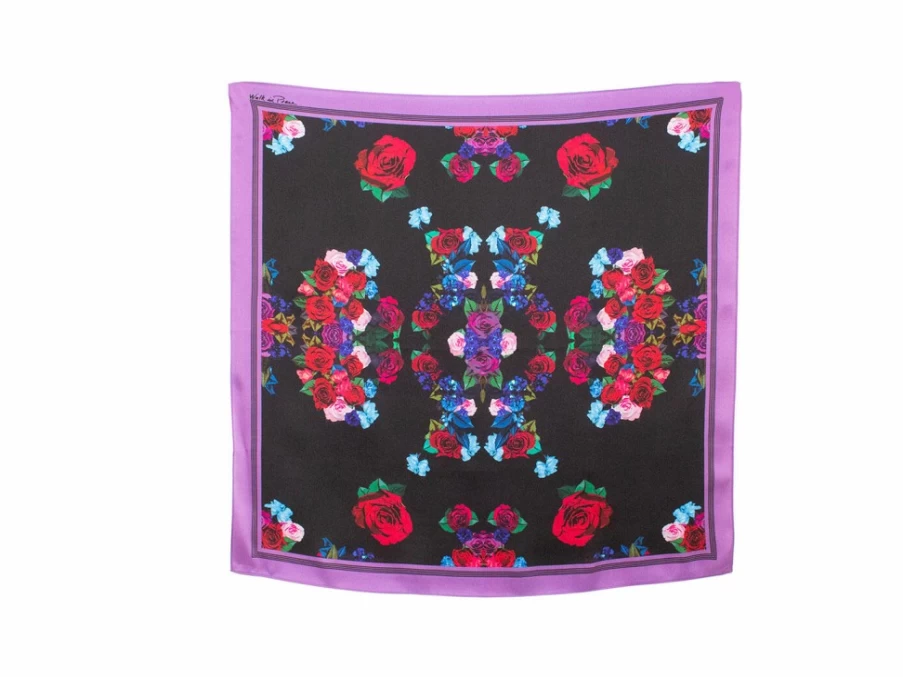 Fluevog Shoes Floral Bandana Scarf - Stylish and Versatile Fashion Accessory