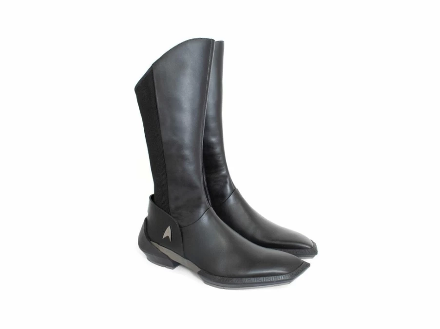 Fluevog Shoes x Star Trek: Strange New Worlds | Starfleet Black Boots