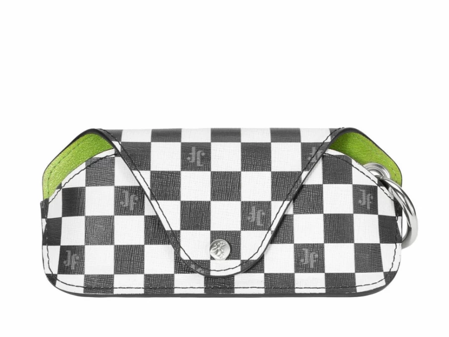 Fluevog Shoes Fefe Sunglass Case - Black/White Protective Eyewear Cover