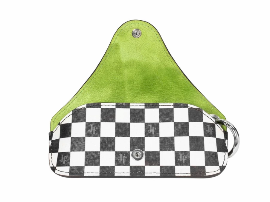 Fluevog Shoes Fefe Sunglass Case - Black/White Protective Eyewear Cover
