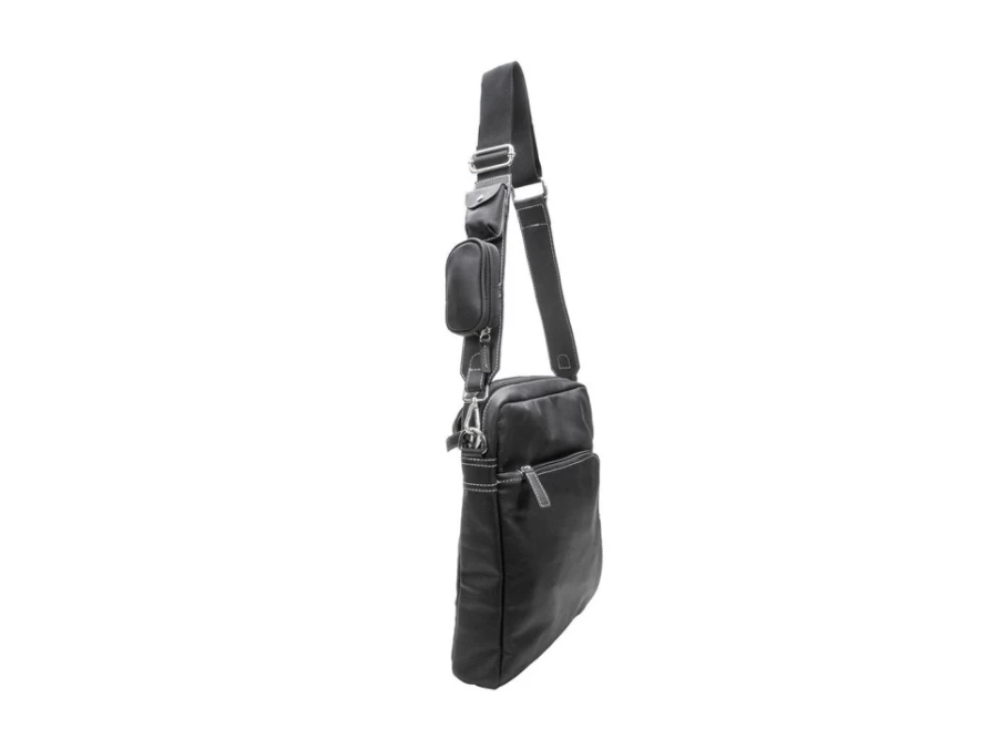 Fluevog Shoes Black Laptop Bag for Men & Women - Durable & Stylish Computer Briefcase