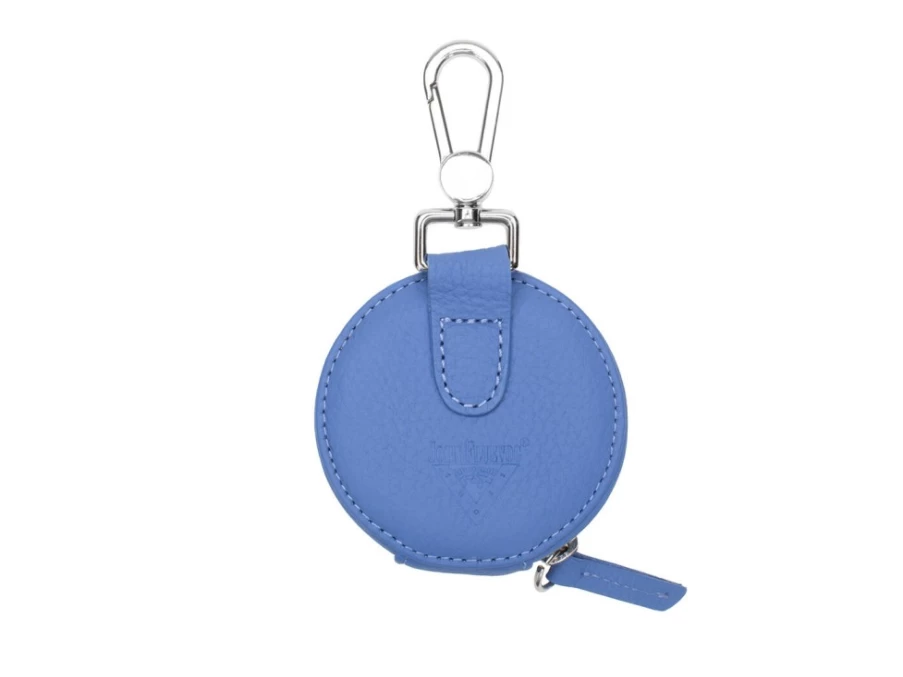 Fluevog Shoes Snoogle Mini Clip-On Pouch - Blue Compact Waist Bag