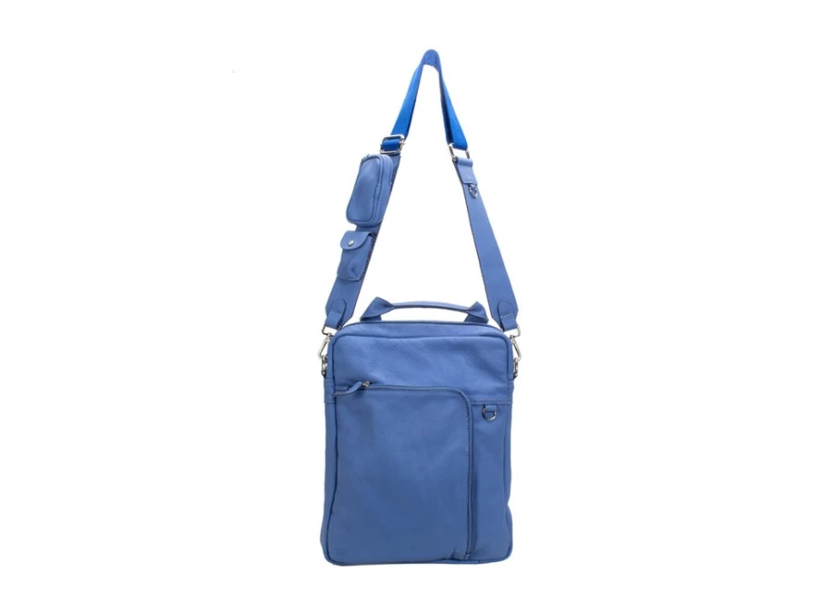 Fluevog Shoes Blue Laptop Bag for Men & Women - Durable & Stylish Computer Briefcase