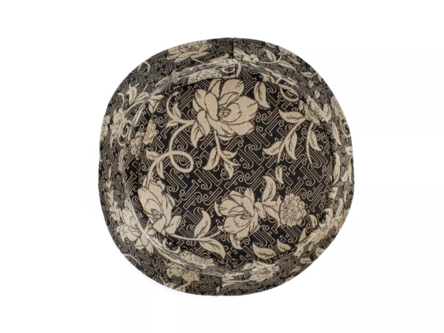 Fluevog Shoes Baroque Floral Fabric Bucket Hat for Women & Men | Stylish Summer Sun Hat