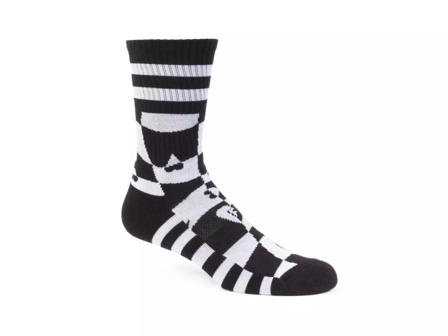 Fluevog Shoes Yuki Vog Checkered Heart Sport Socks - Heart Warpy Checker Pattern