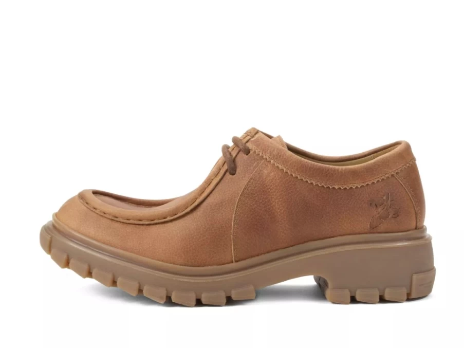 Fluevog Jueves Brown Leather Casual Shoes for Men & Women