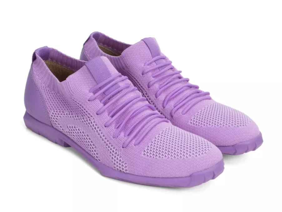 Fluevog Vegan Purple Elastic Lace-Up Shoes – Nova Style