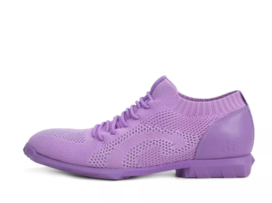 Fluevog Vegan Purple Elastic Lace-Up Shoes – Nova Style