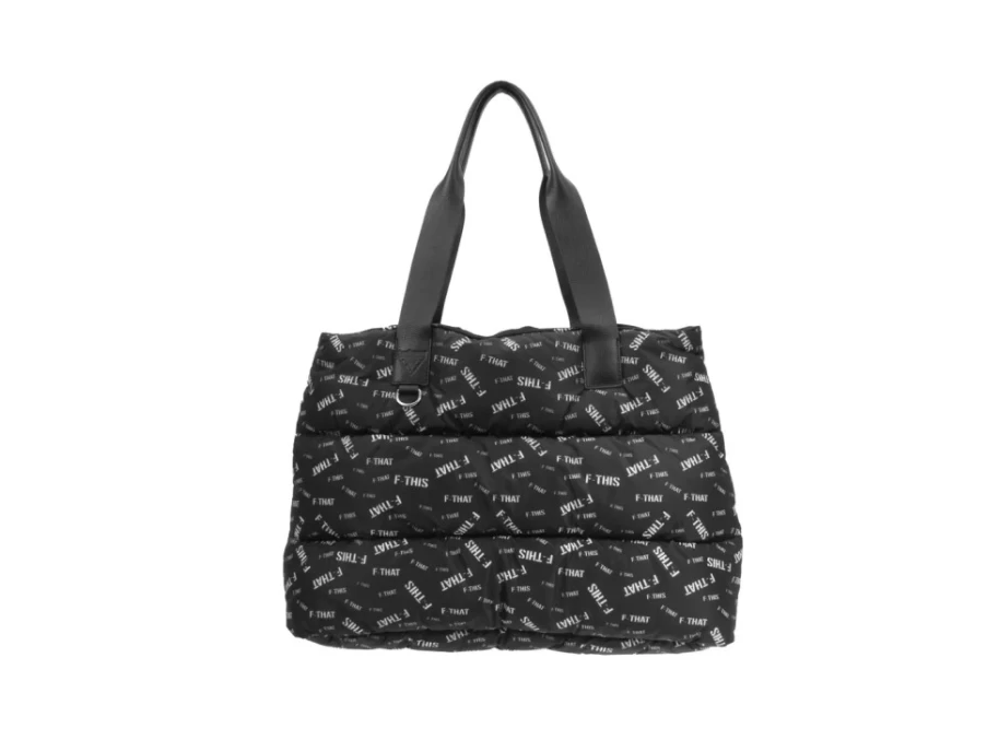 Fluevog Shoes Sharona Puffy Tote Bag in F-This F-That Color