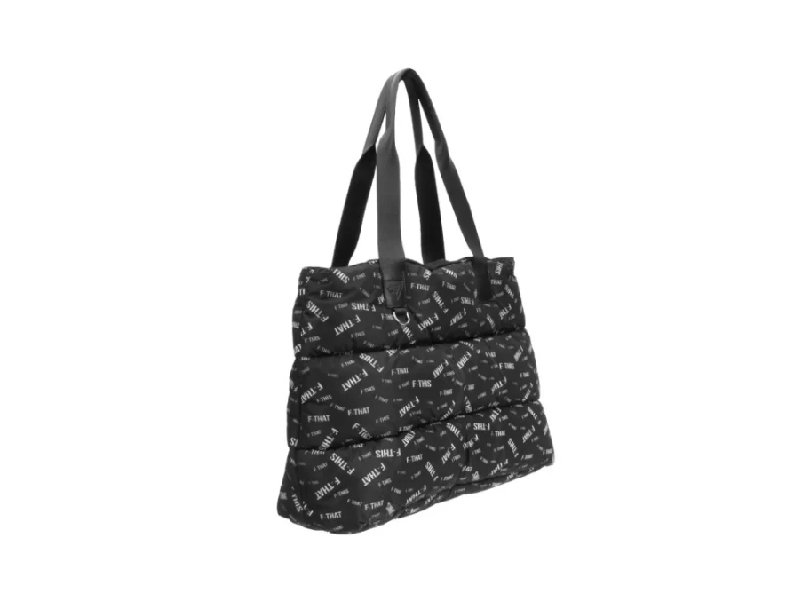 Fluevog Shoes Sharona Puffy Tote Bag in F-This F-That Color