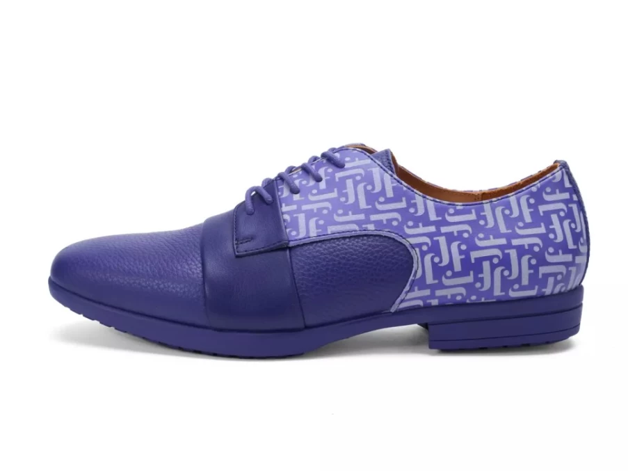 Fluevog Shoes Purple Colourblock Lace-Up Fuller Sneakers